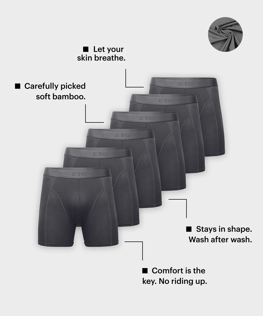 Boxer Shorts 18-Pack Anthracite - Image 8