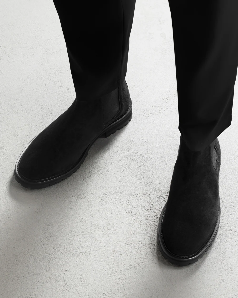 CB 01 Rugged Suede All Black - Image 3