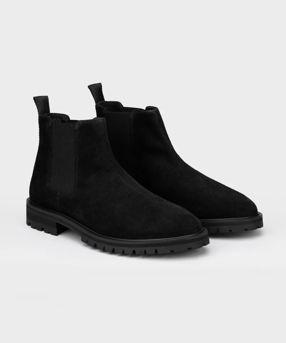 CB 01 Rugged Suede All Black - Image 4