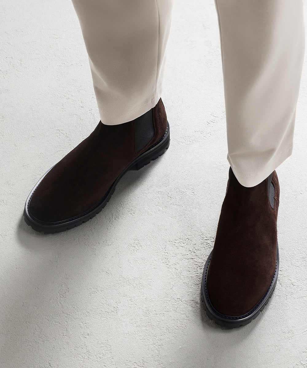 CB 01 Rugged Suede Chocolate - Image 4
