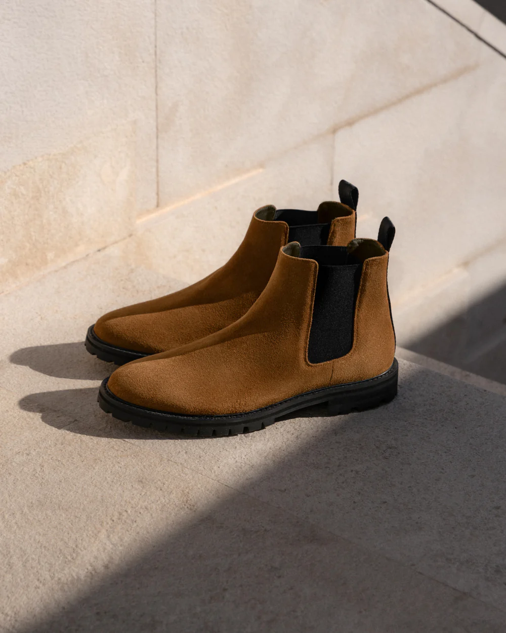 CB 01 Rugged Suede Cognac - Image 3