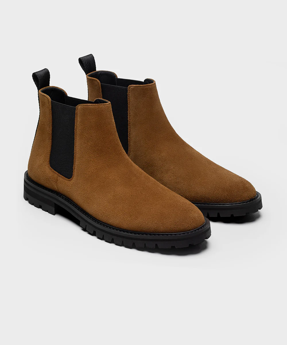 CB 01 Rugged Suede Cognac - Image 8