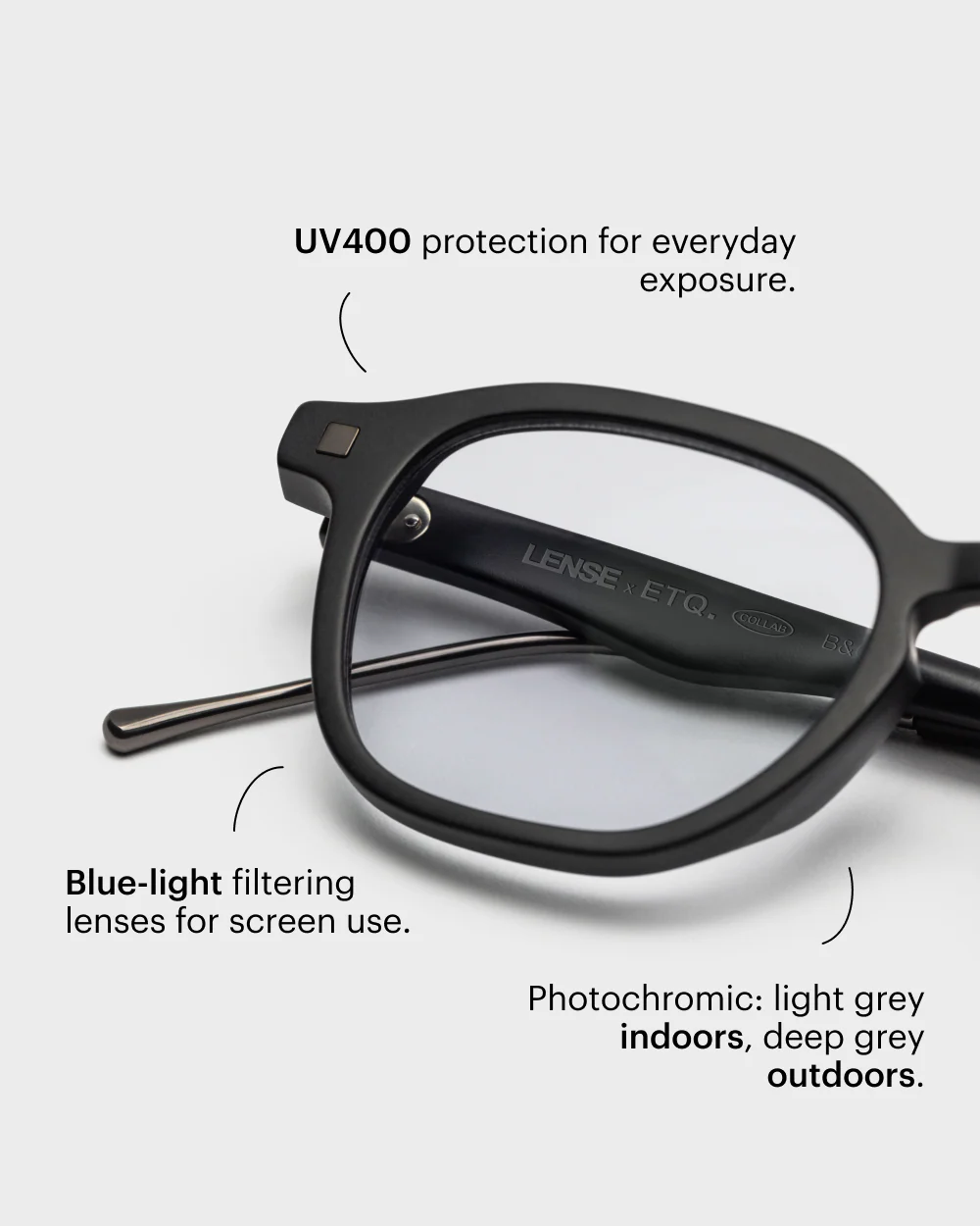 GL 01 Lense x ETQ Matte Black - Image 8