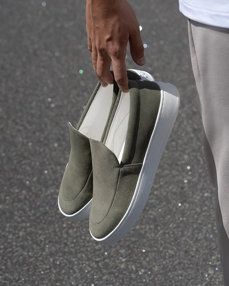 LS 01 Suede Vetiver Green - Image 10