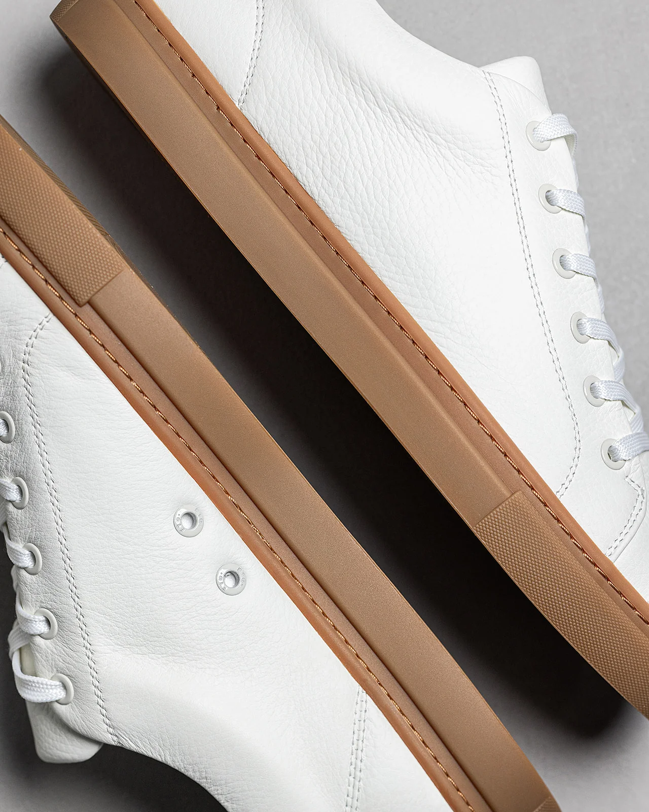 LT 01 Court Lite Gum Premium Nappa White - Image 7