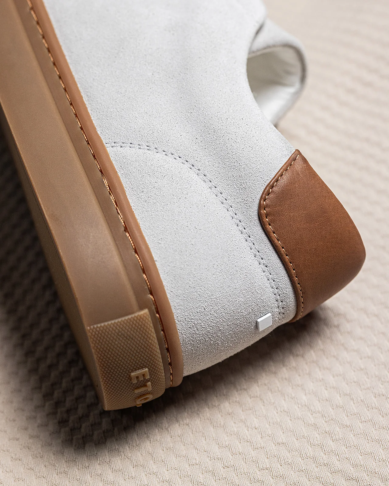 LT 01 Court Lite Gum Suede Cement Grey - Image 12