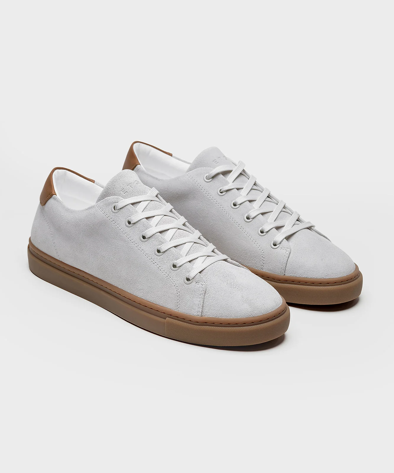 LT 01 Court Lite Gum Suede Cement Grey - Image 8