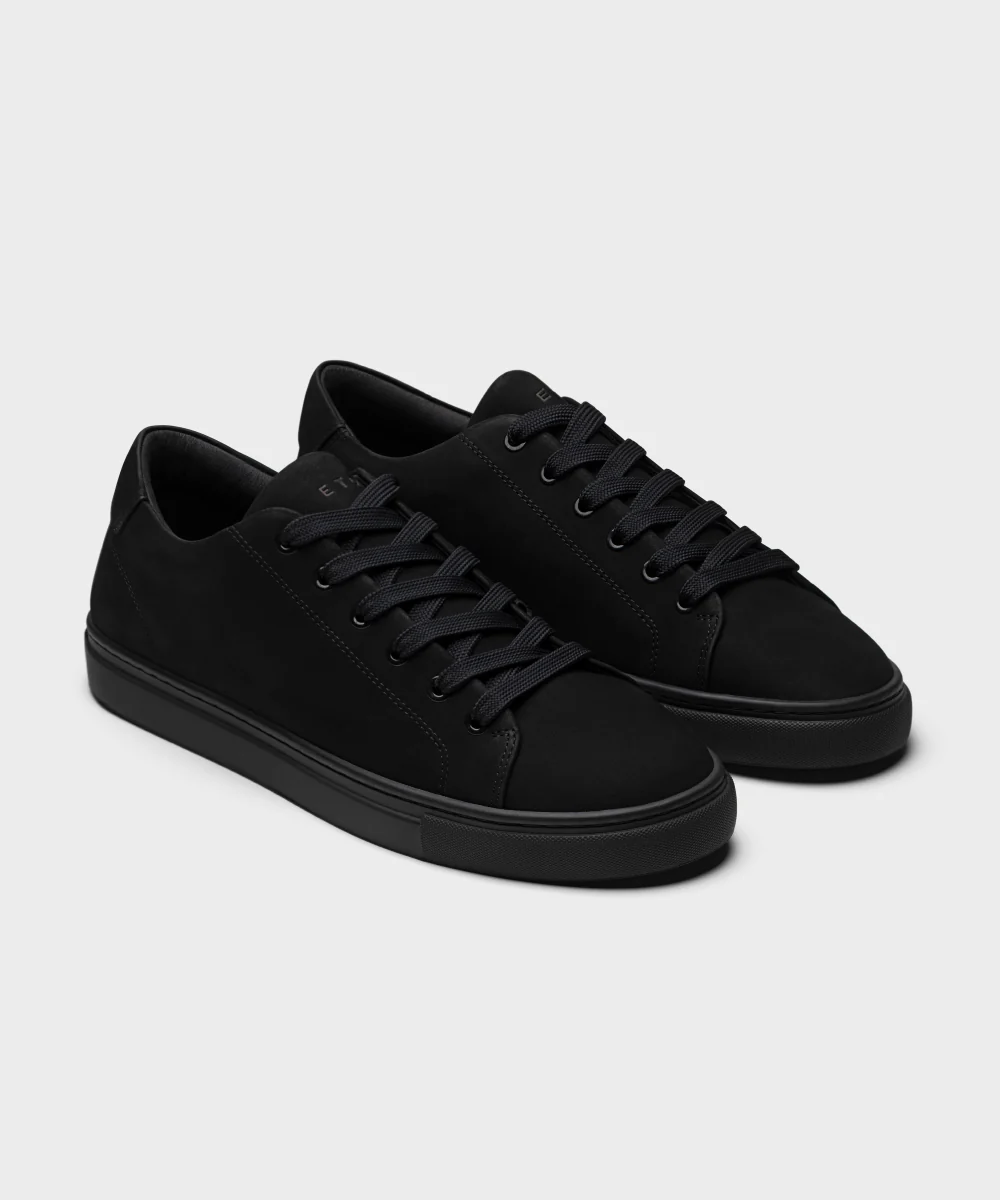 LT 01 Court Lite Nubuck All Black - Image 4