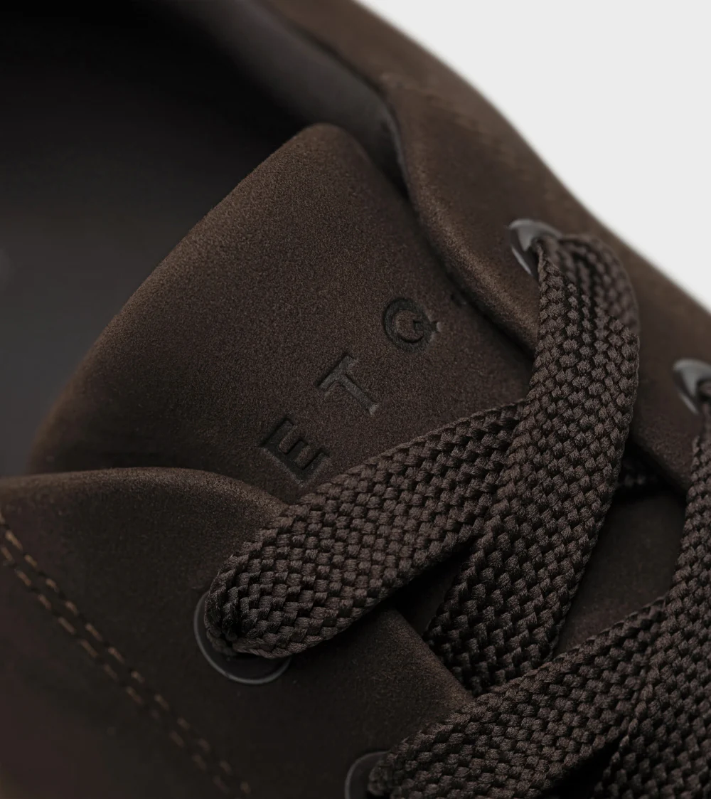 LT 01 Court Lite Nubuck All Chocolate - Image 5