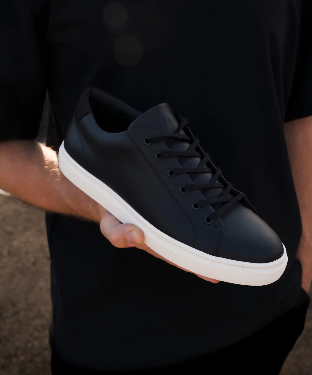 LT 01 Court Lite Premium Nappa Jet Black - Image 4