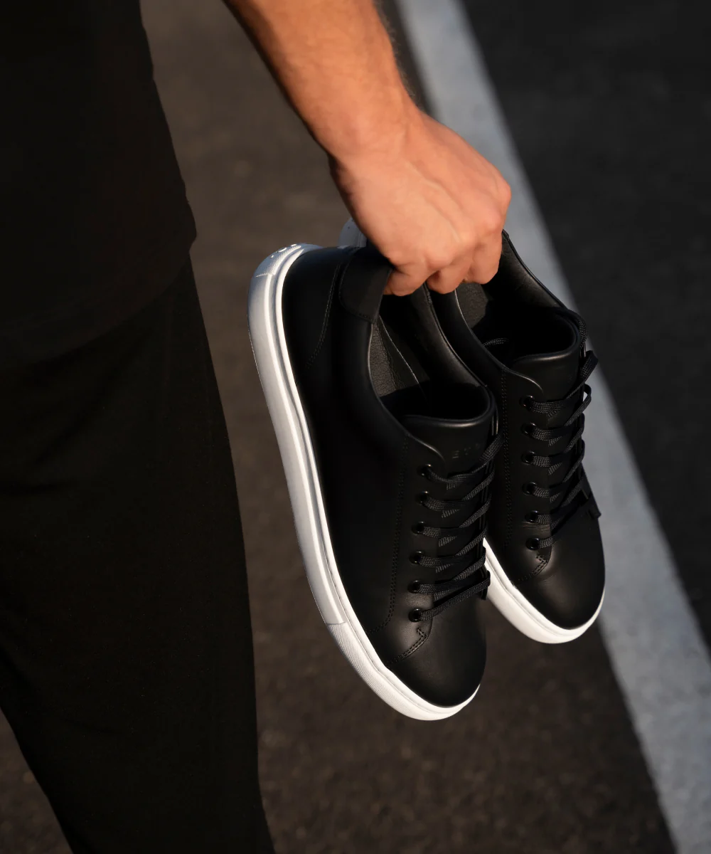 LT 01 Court Lite Premium Nappa Jet Black - Image 7