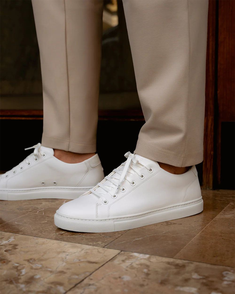 LT 01 Court Lite Premium Nappa White - Image 10