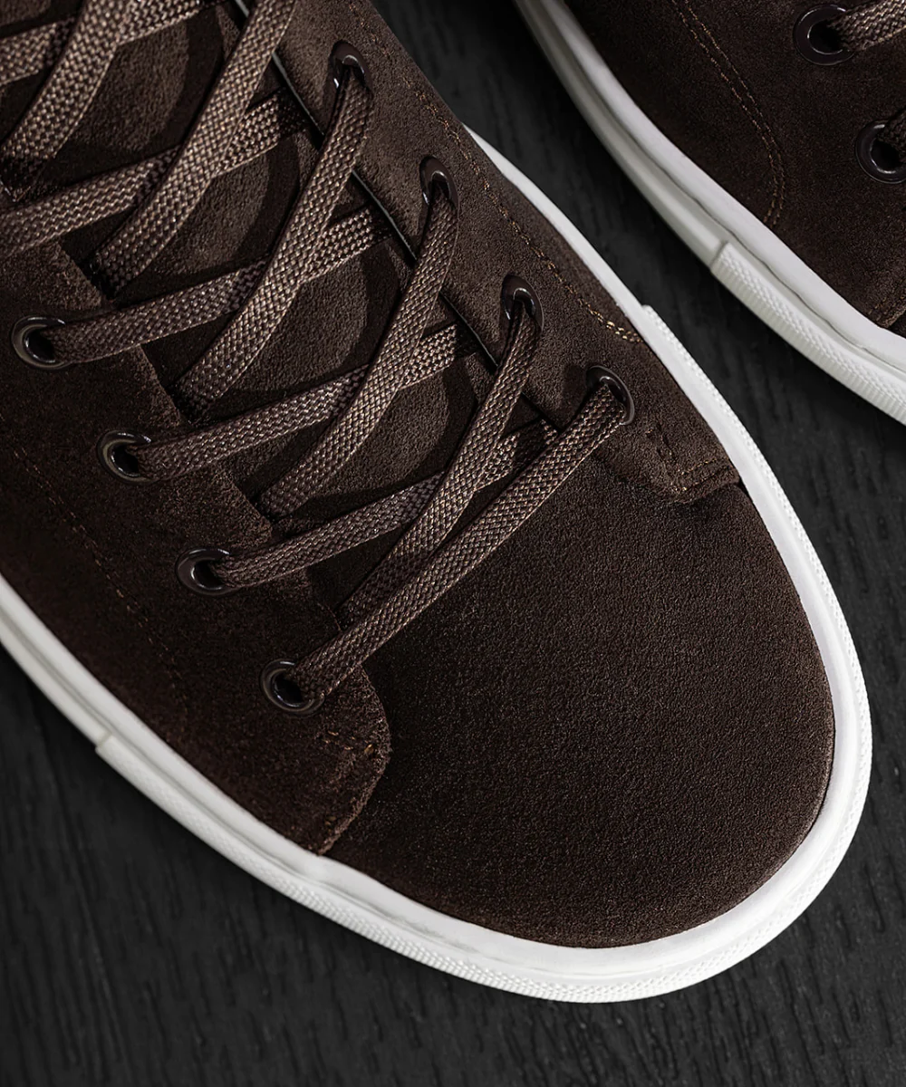 LT 01 Court Lite Suede Chocolate - Image 13