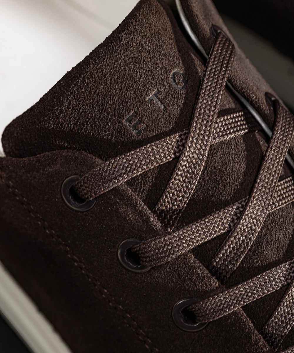 LT 01 Court Lite Suede Chocolate - Image 5
