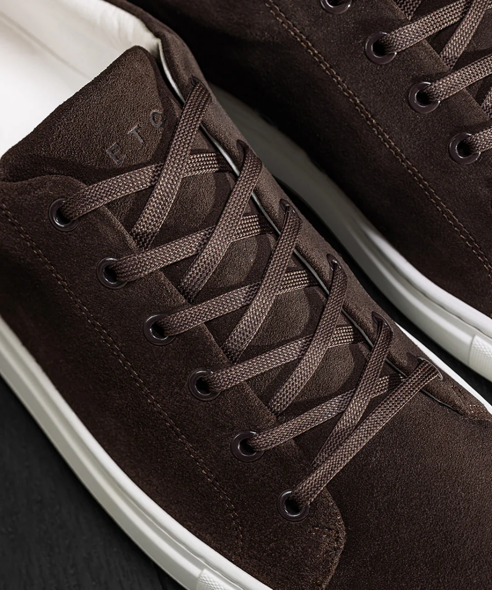 LT 01 Court Lite Suede Chocolate - Image 6