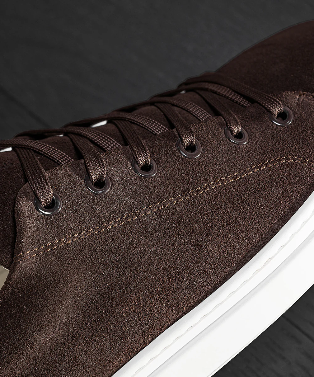 LT 01 Court Lite Suede Chocolate - Image 7