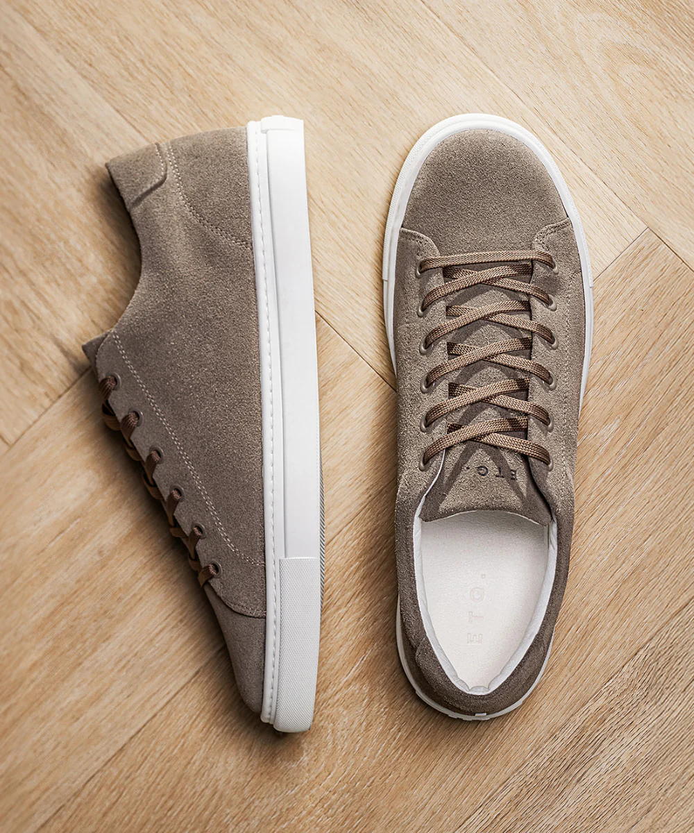 LT 01 Court Lite Suede Desert Taupe - Image 5