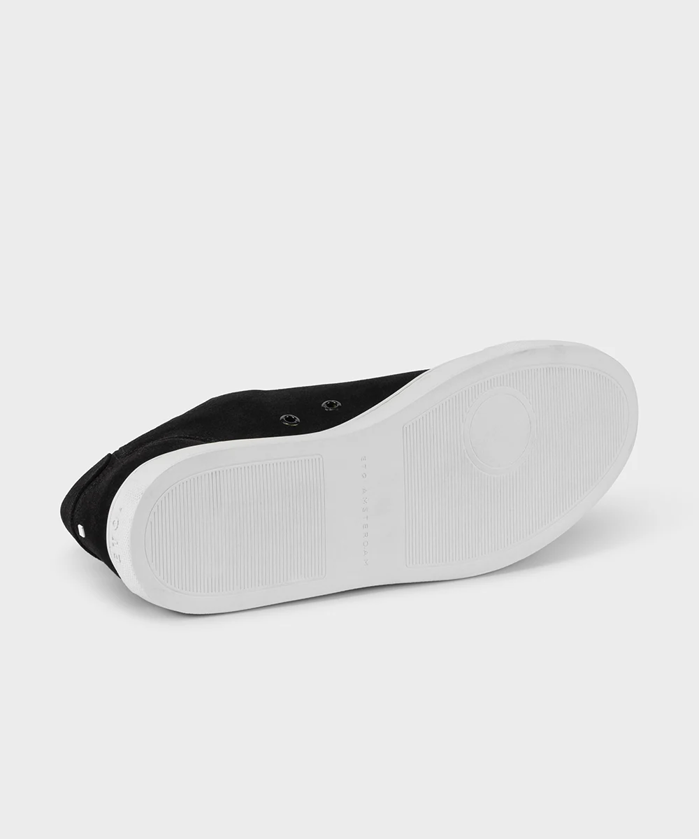 LT 01 Court Lite Suede Jet Black - Image 6
