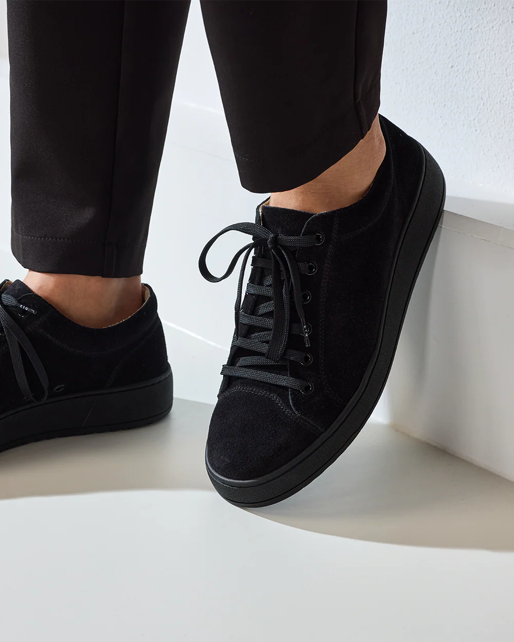 LT 01 Premium Suede All Black - Image 4