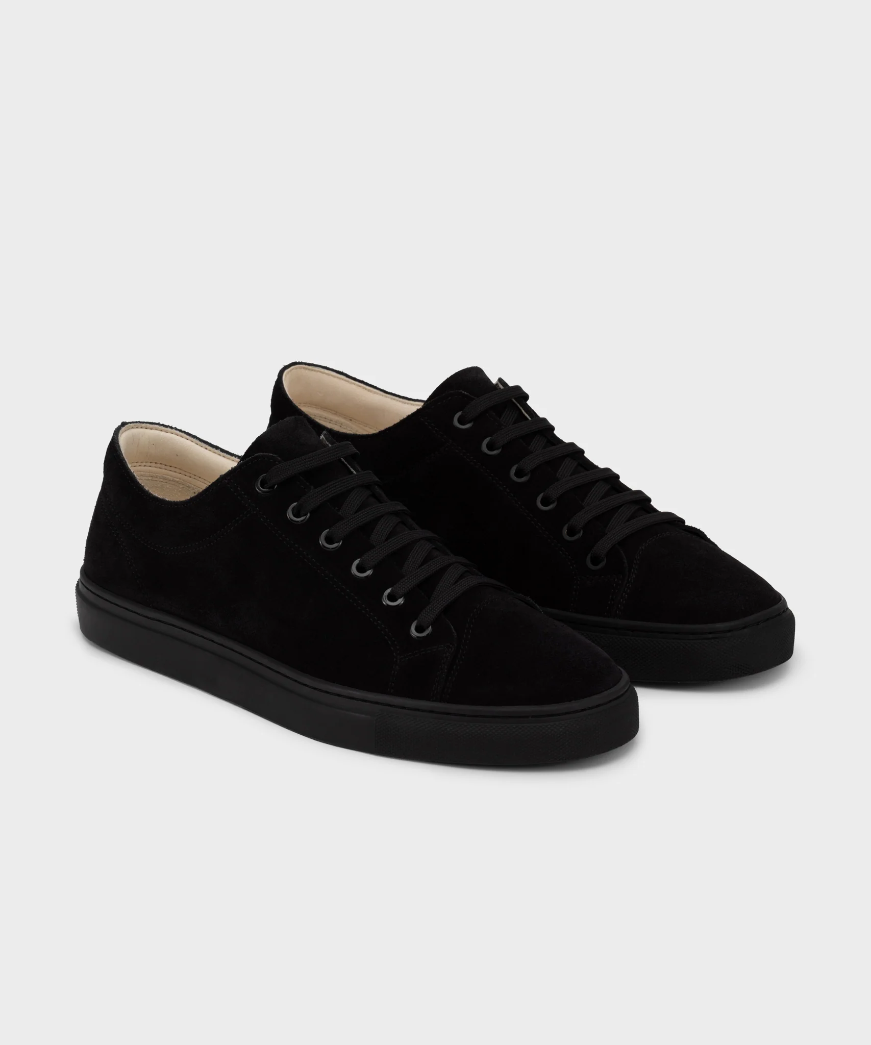 LT 01 Premium Suede Court All Black - Image 6