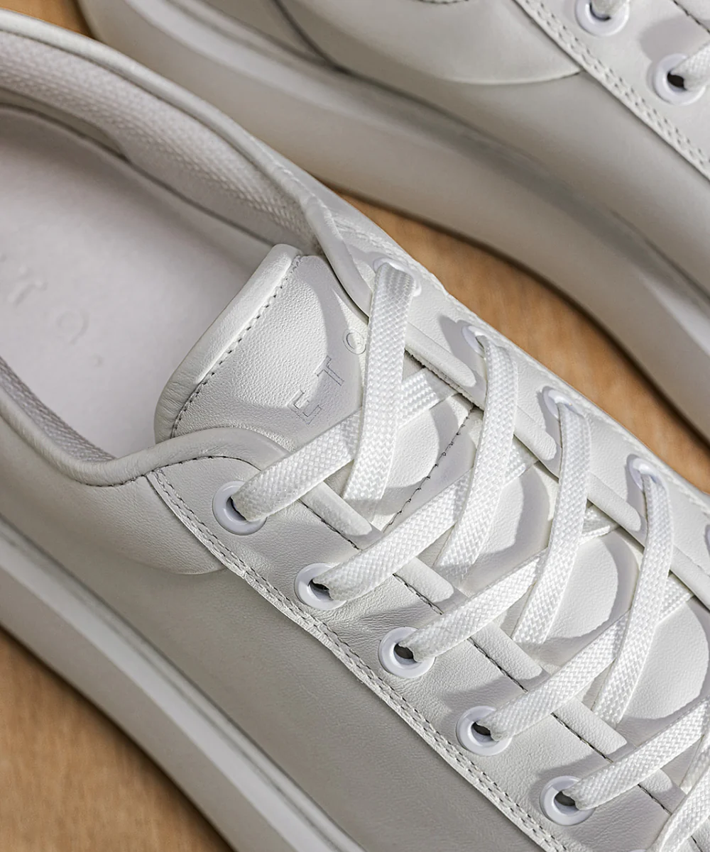 LT 01 Platform Premium Nappa White - Image 4