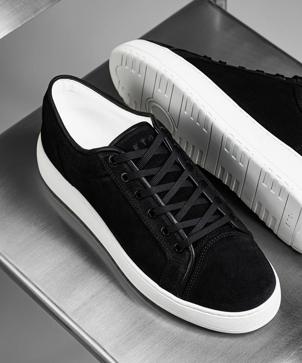 LT 01 Shades Suede Jet Black - Image 3