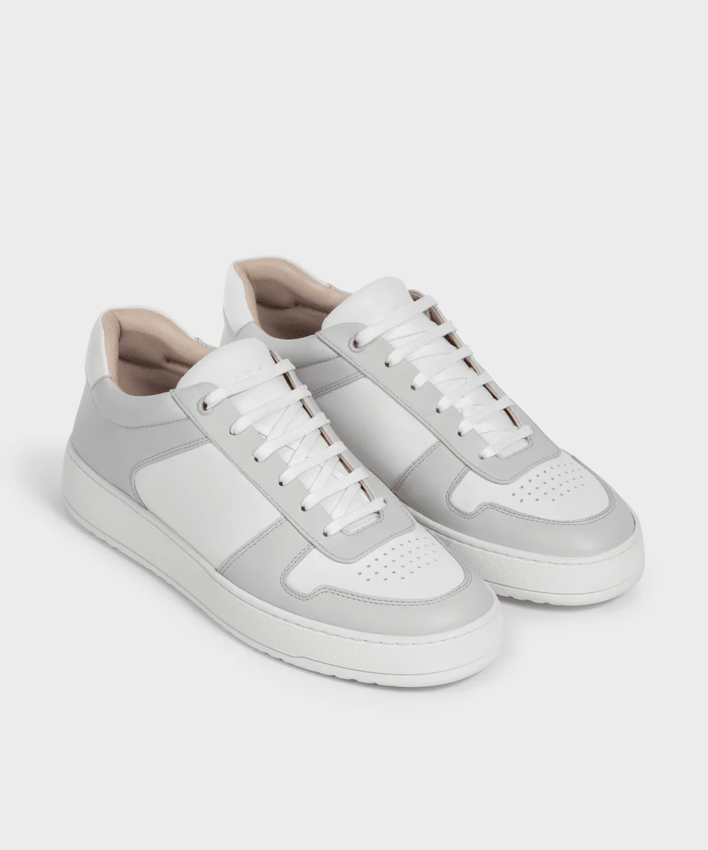 LT 07 Premium Nappa White / Cement Grey - Image 7