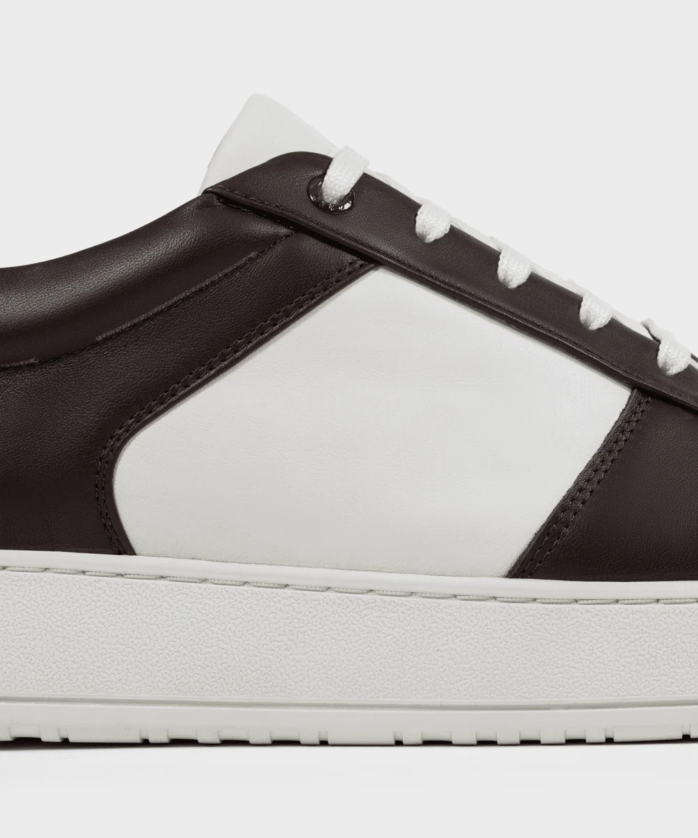 LT 07 Premium Nappa White / Chocolate - Image 12