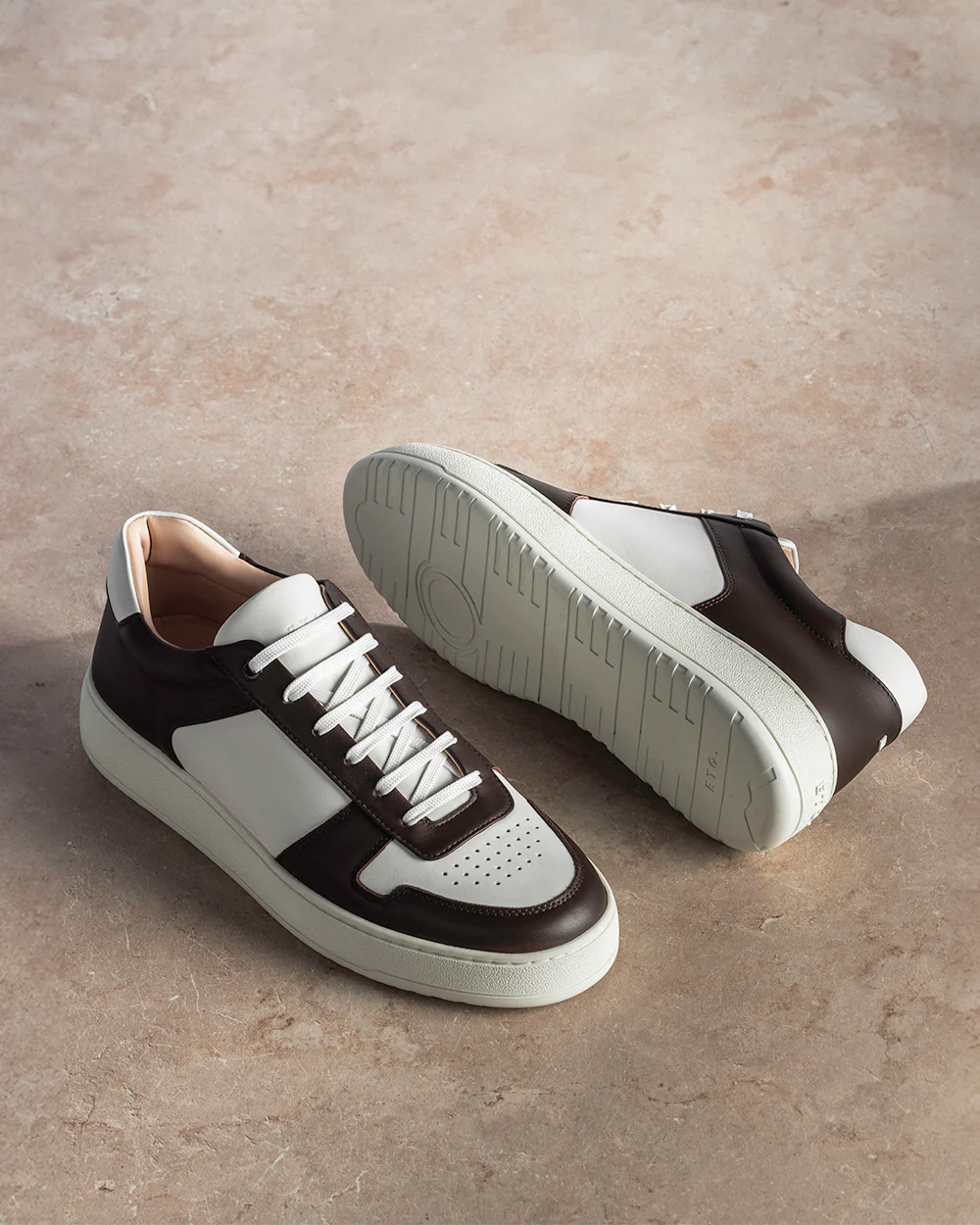 LT 07 Premium Nappa White / Chocolate - Image 15