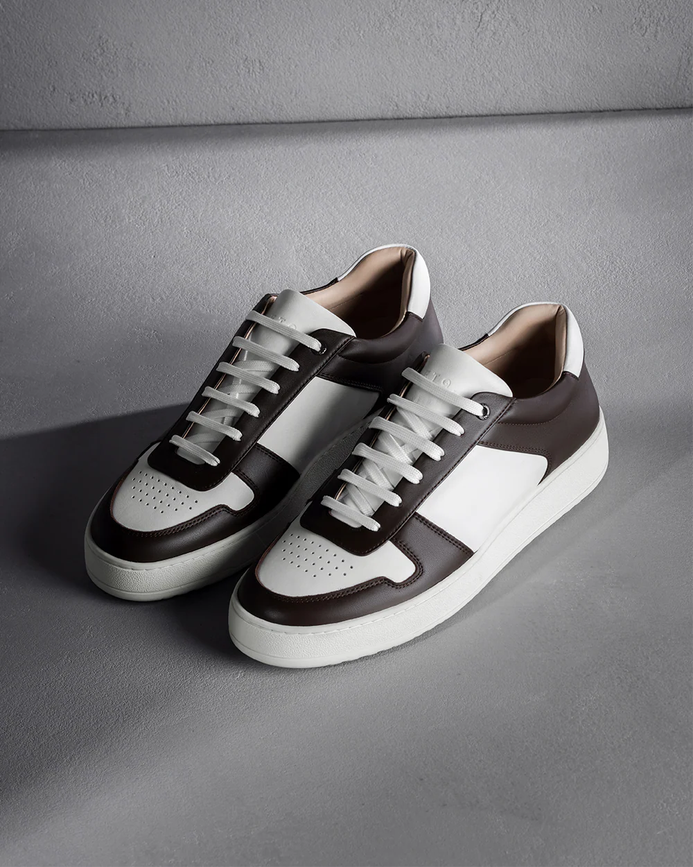 LT 07 Premium Nappa White / Chocolate - Image 16