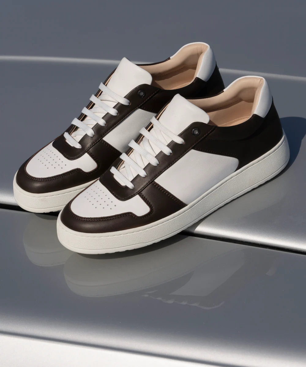 LT 07 Premium Nappa White / Chocolate - Image 8