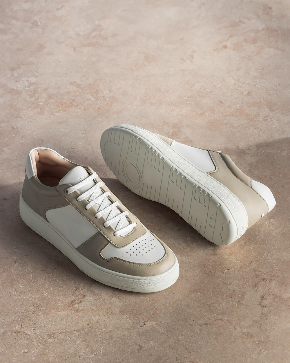 LT 07 Premium Nappa White / Sand - Image 10