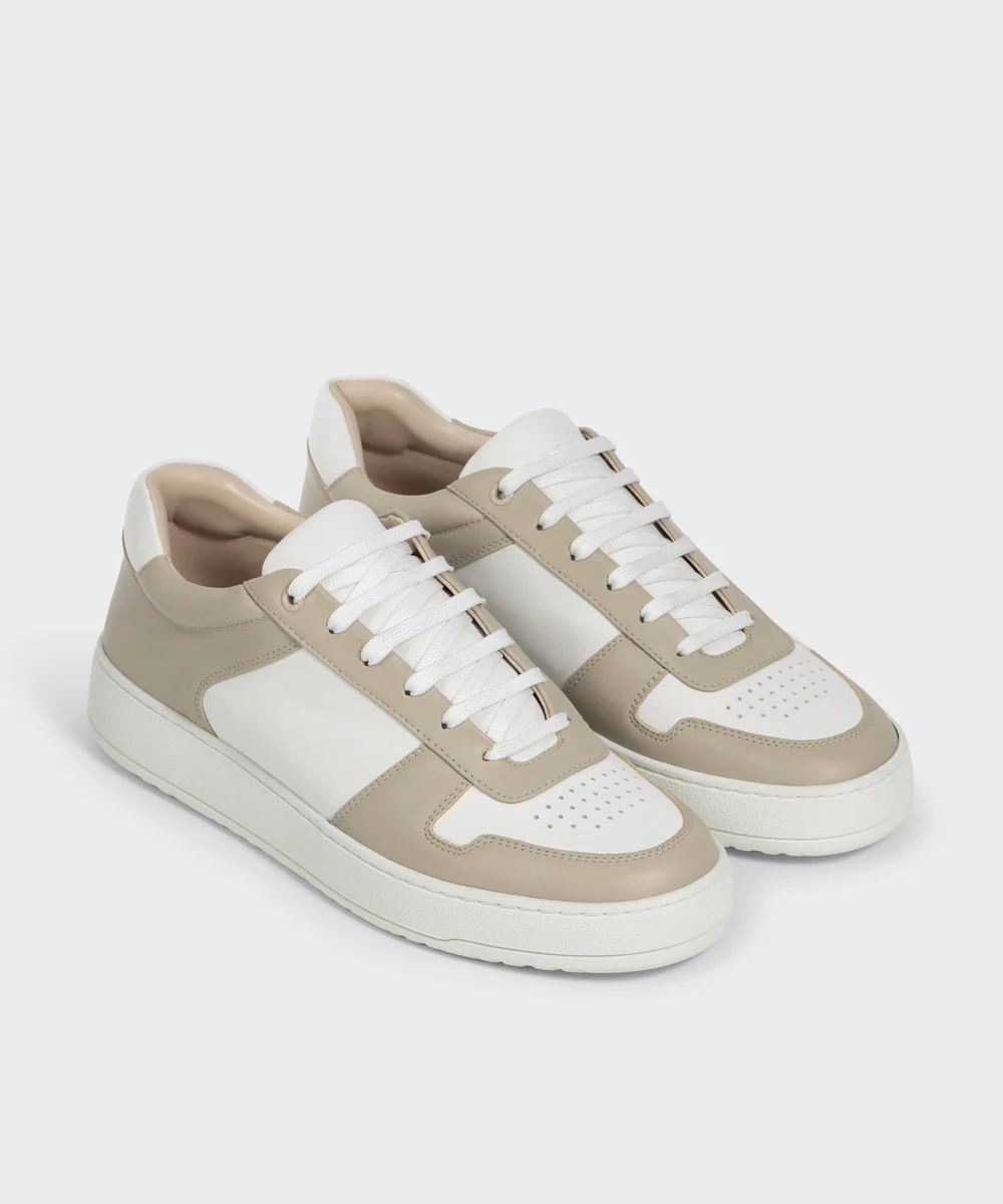 LT 07 Premium Nappa White / Sand - Image 11