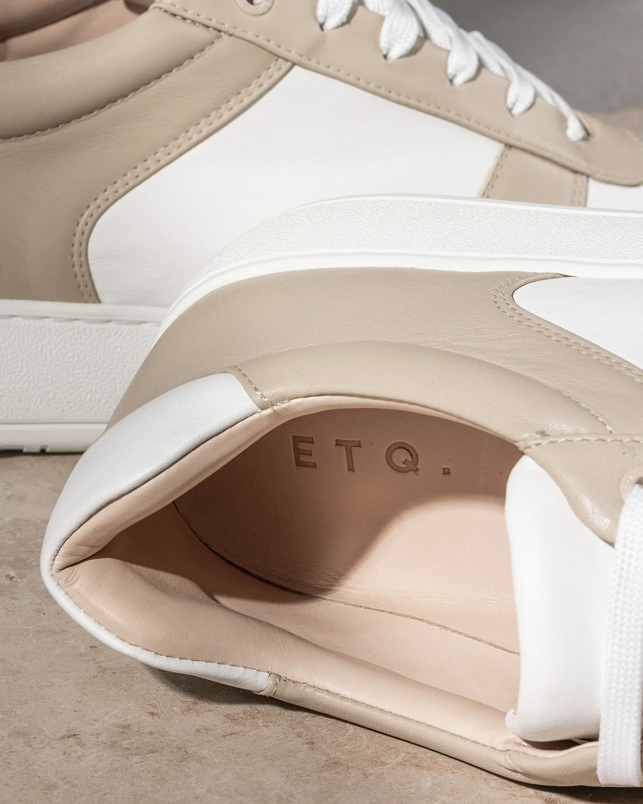 LT 07 Premium Nappa White / Sand - Image 5