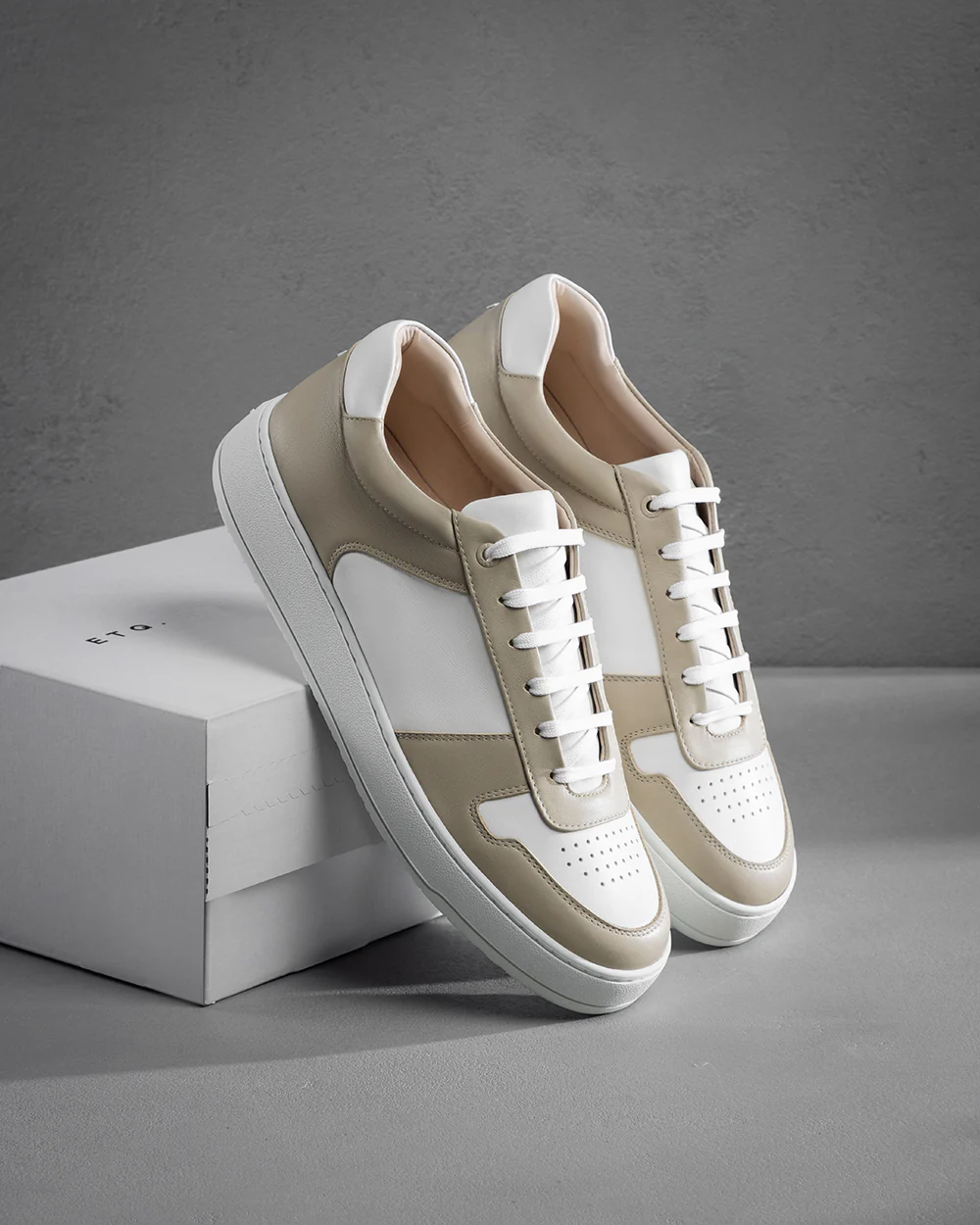 LT 07 Premium Nappa White / Sand - Image 8