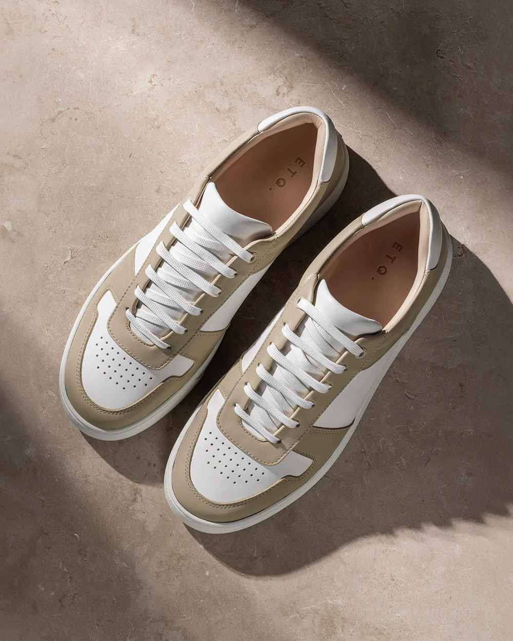 LT 07 Premium Nappa White / Sand - Image 9
