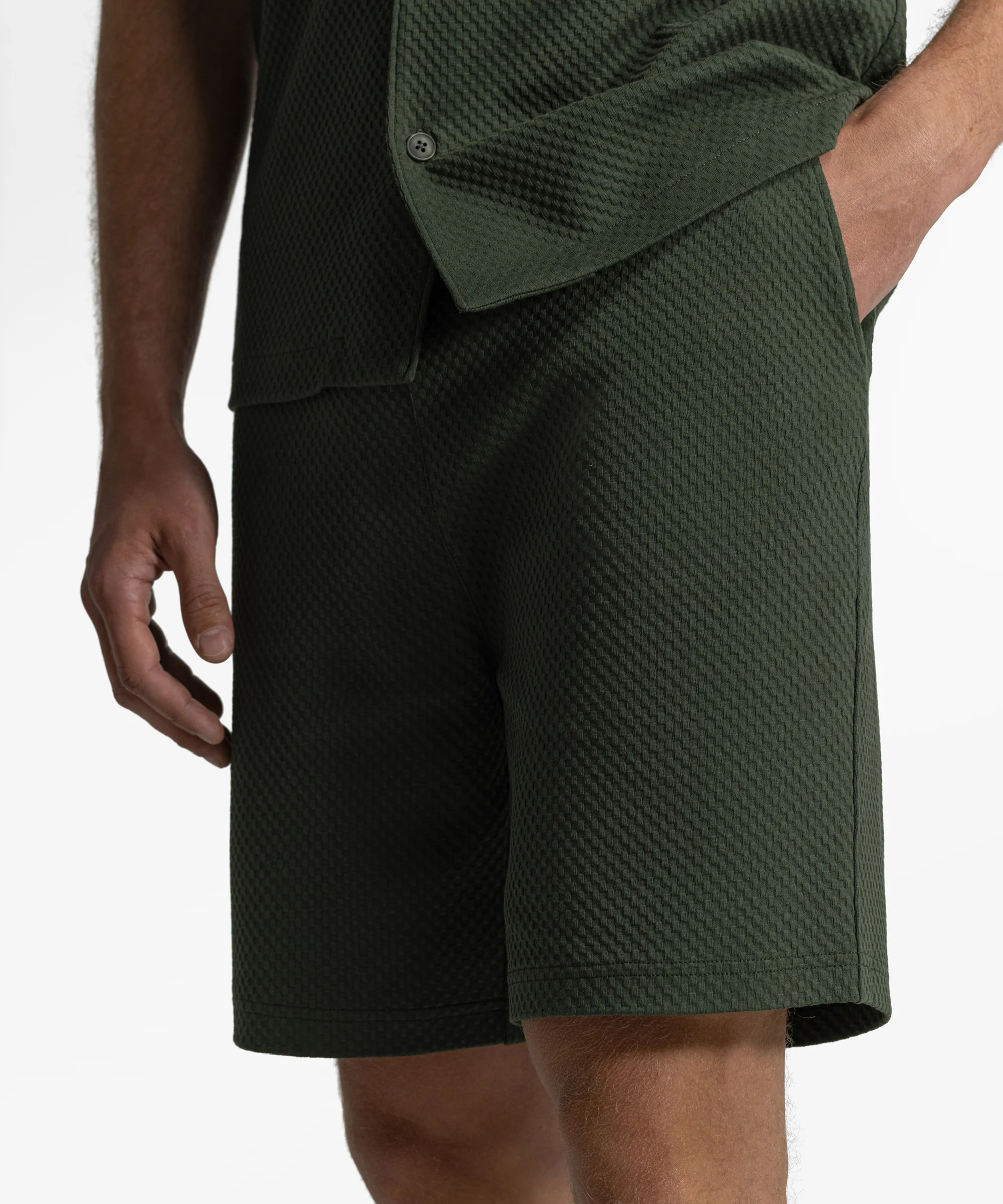 ST 02 Jacquard Forest Green - Image 3