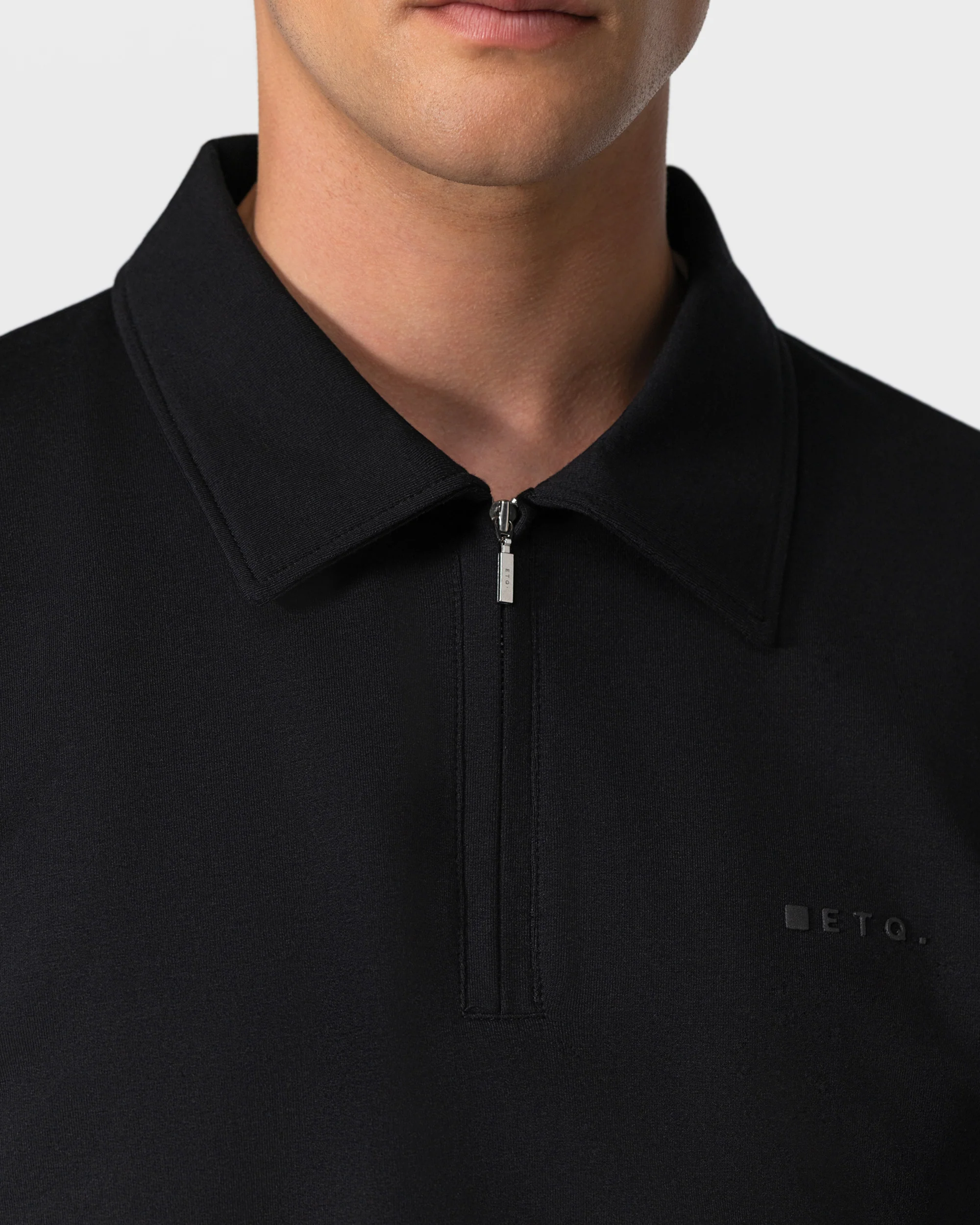 SW 02 Marked Half Zip Black 2.0 - Image 5