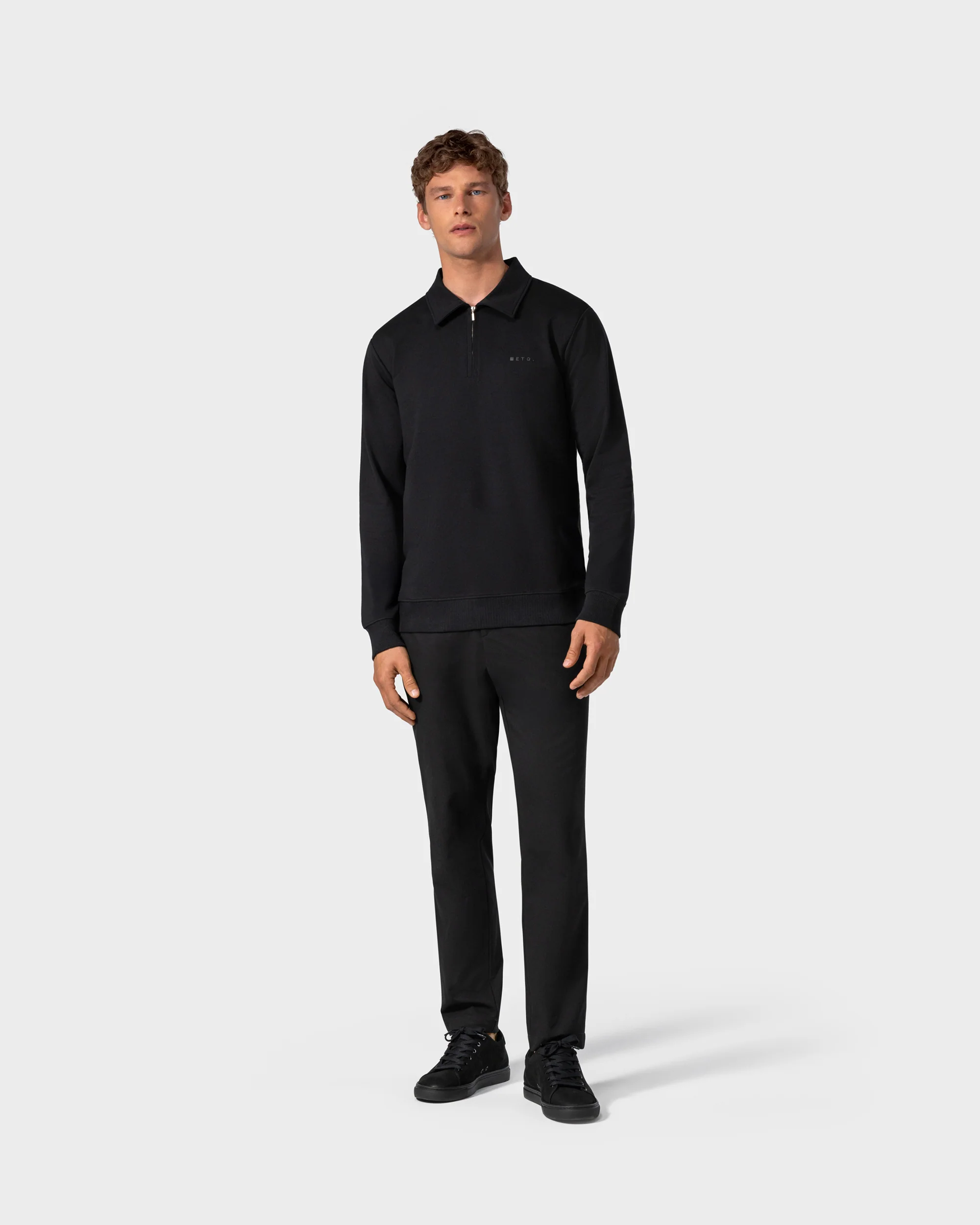 SW 02 Marked Half Zip Black 2.0 - Image 9