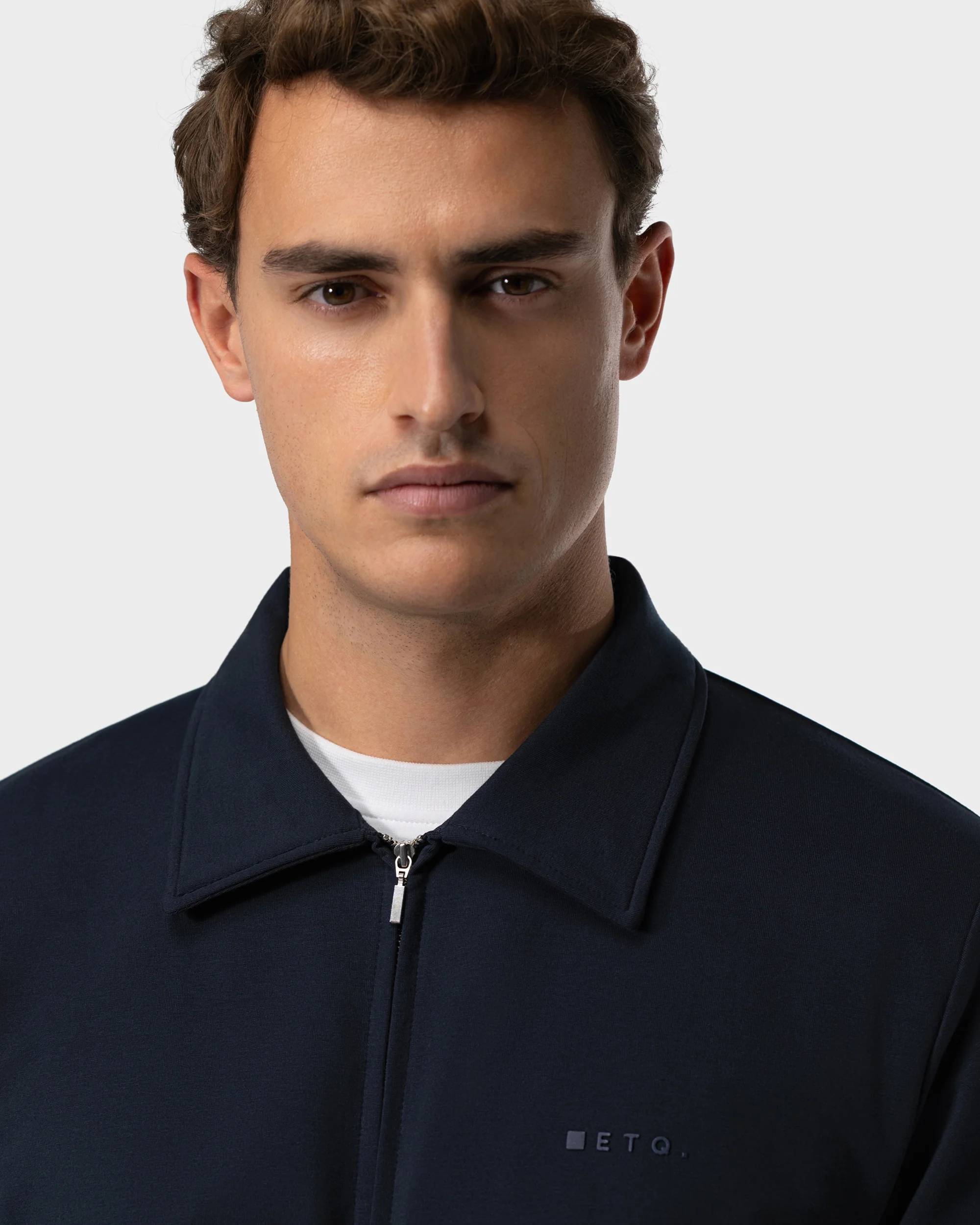 SW 02 Marked Half Zip Blueberry 2.0 - Image 5