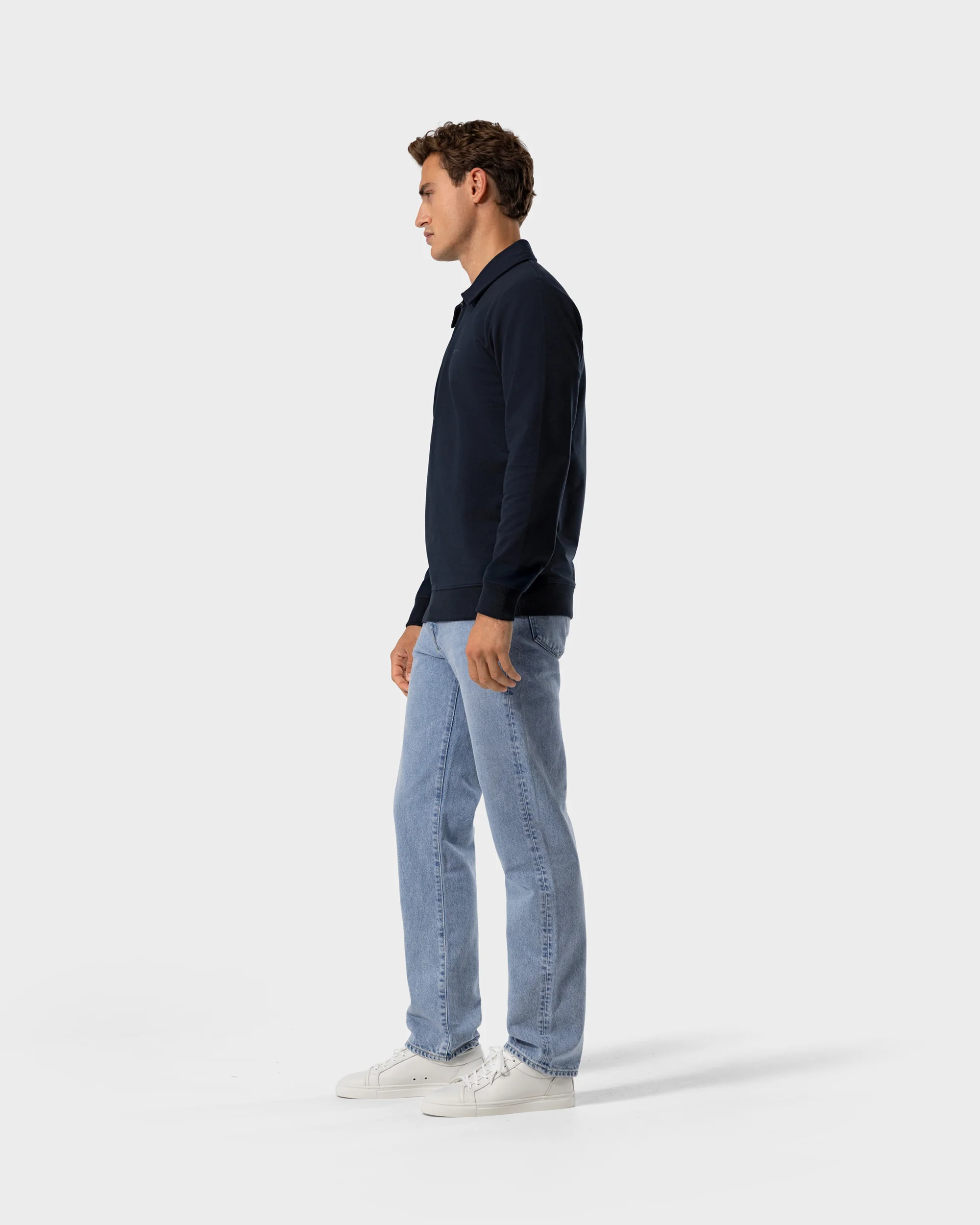 SW 02 Marked Half Zip Blueberry 2.0 - Image 7