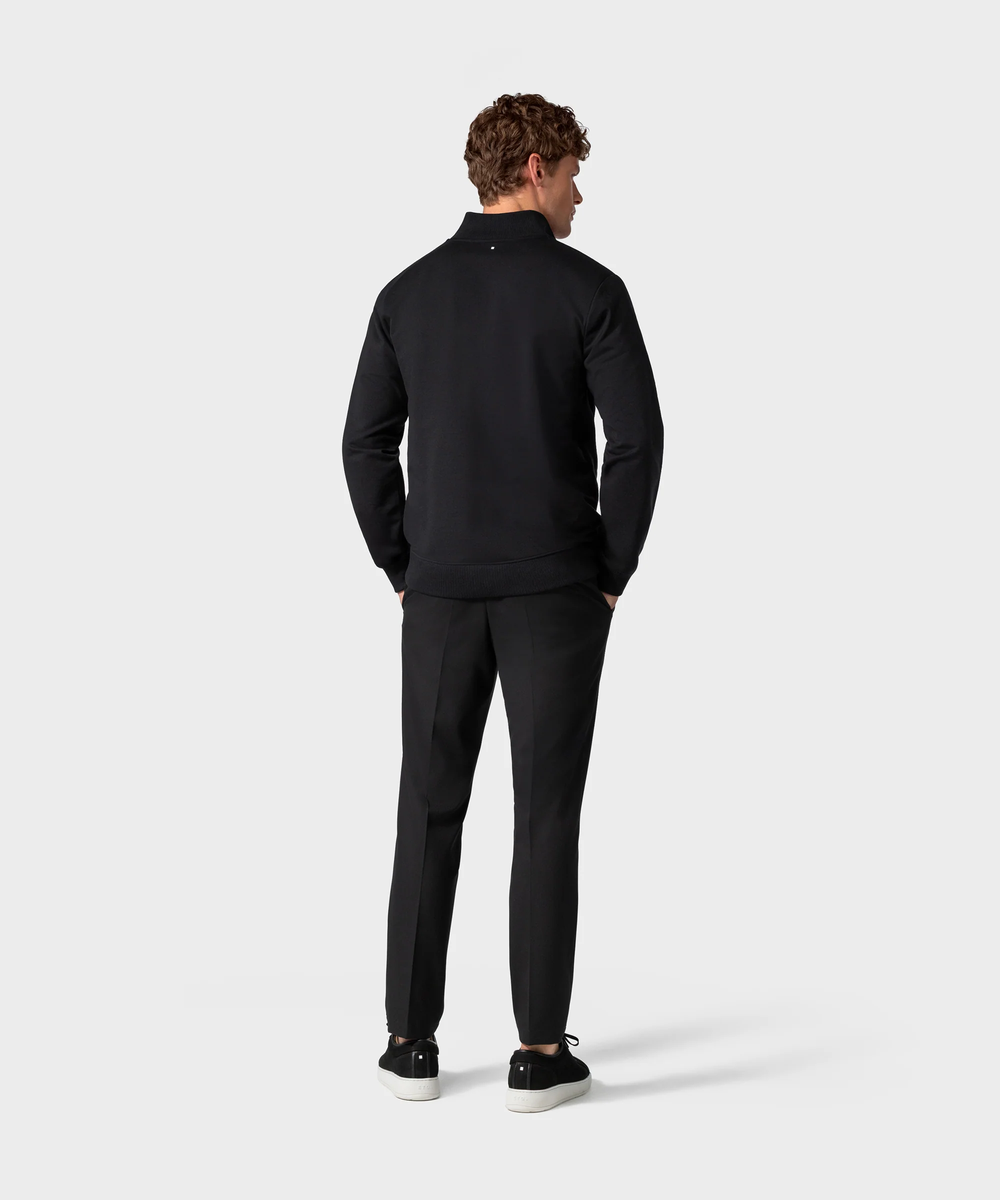 SW 03 Marked Half Zip Black - Image 12