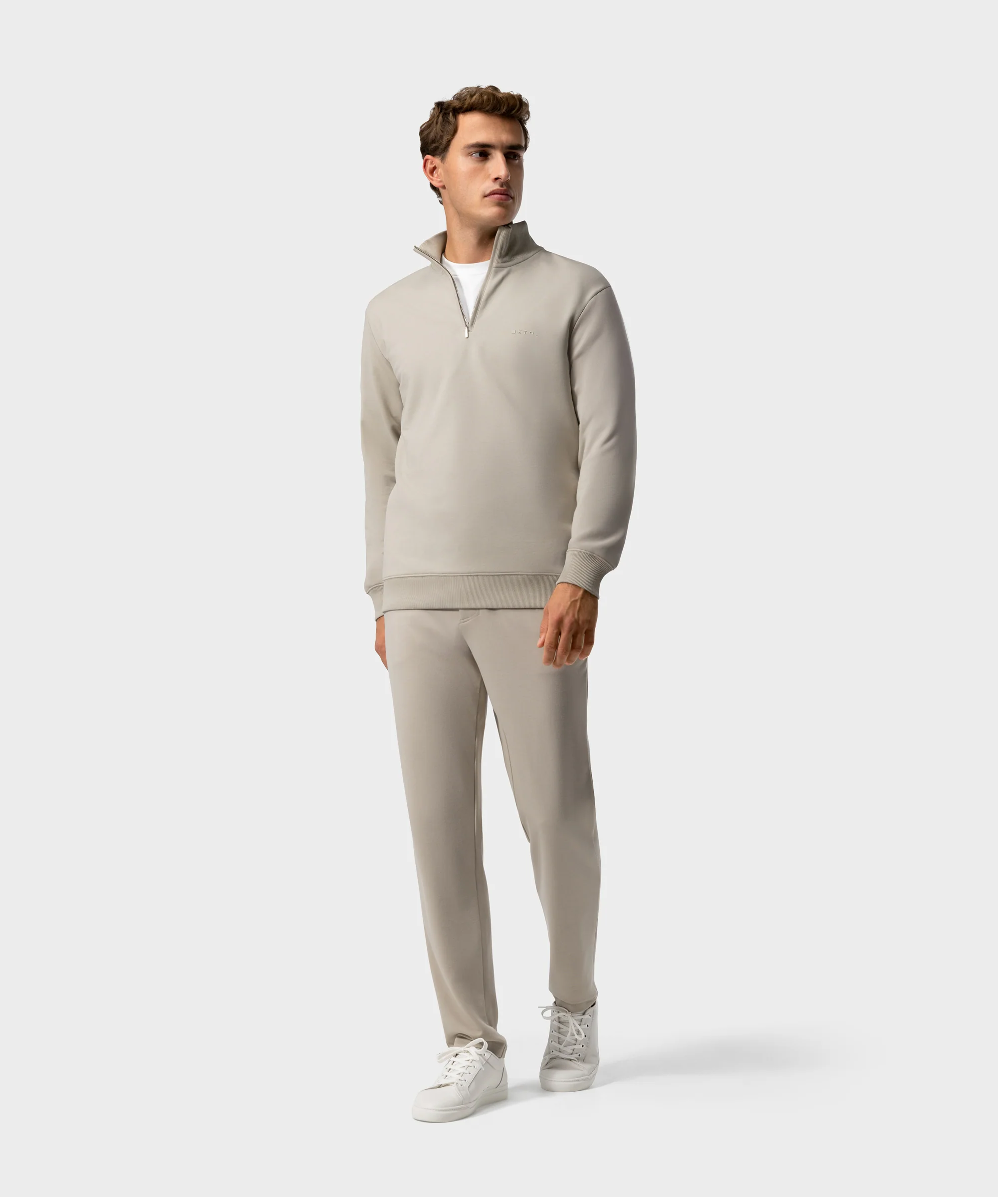 SW 03 Marked Half Zip Sand - Image 5