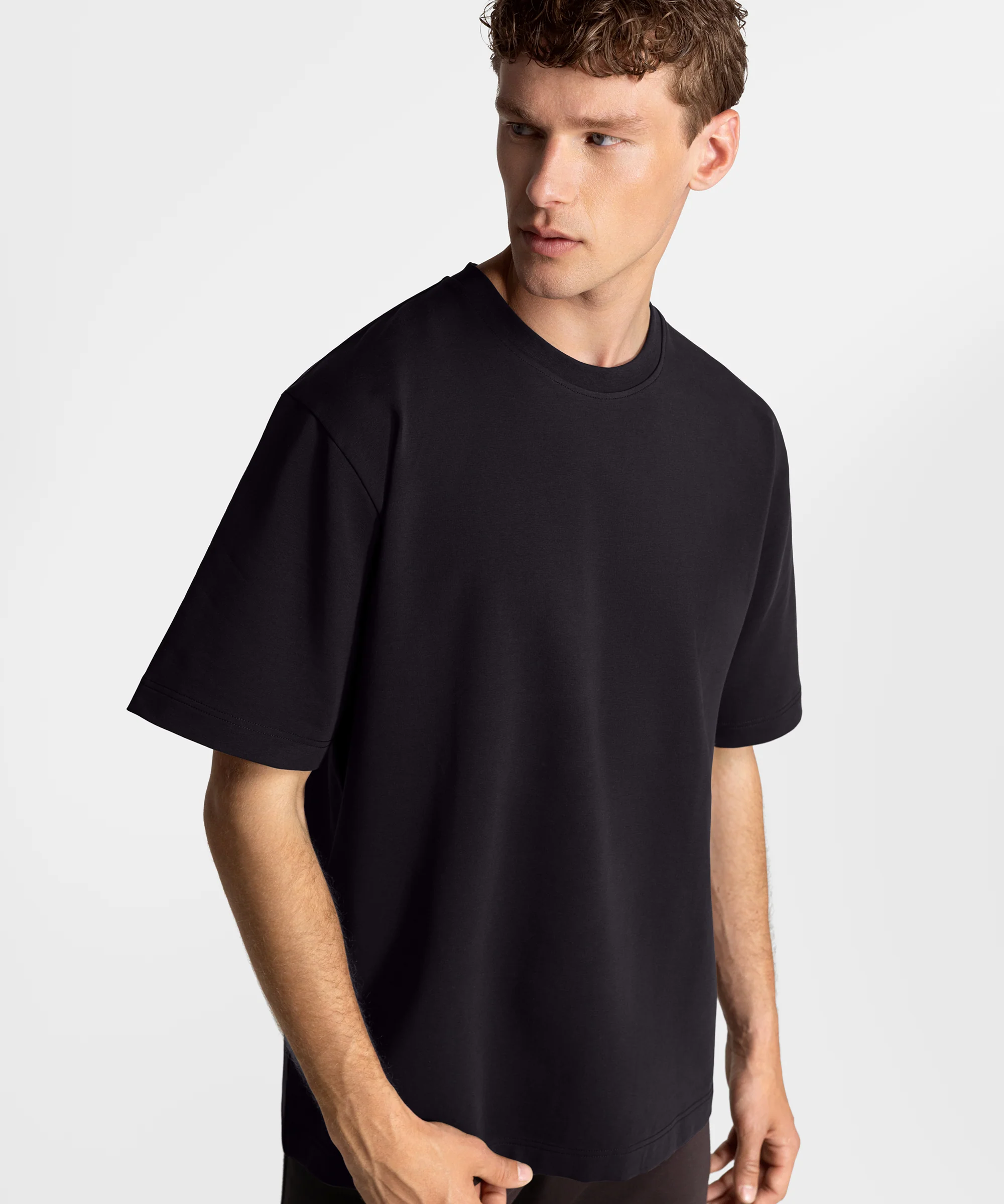TS 01 Essence Oversized Heavyweight Black 2.0 - Image 3