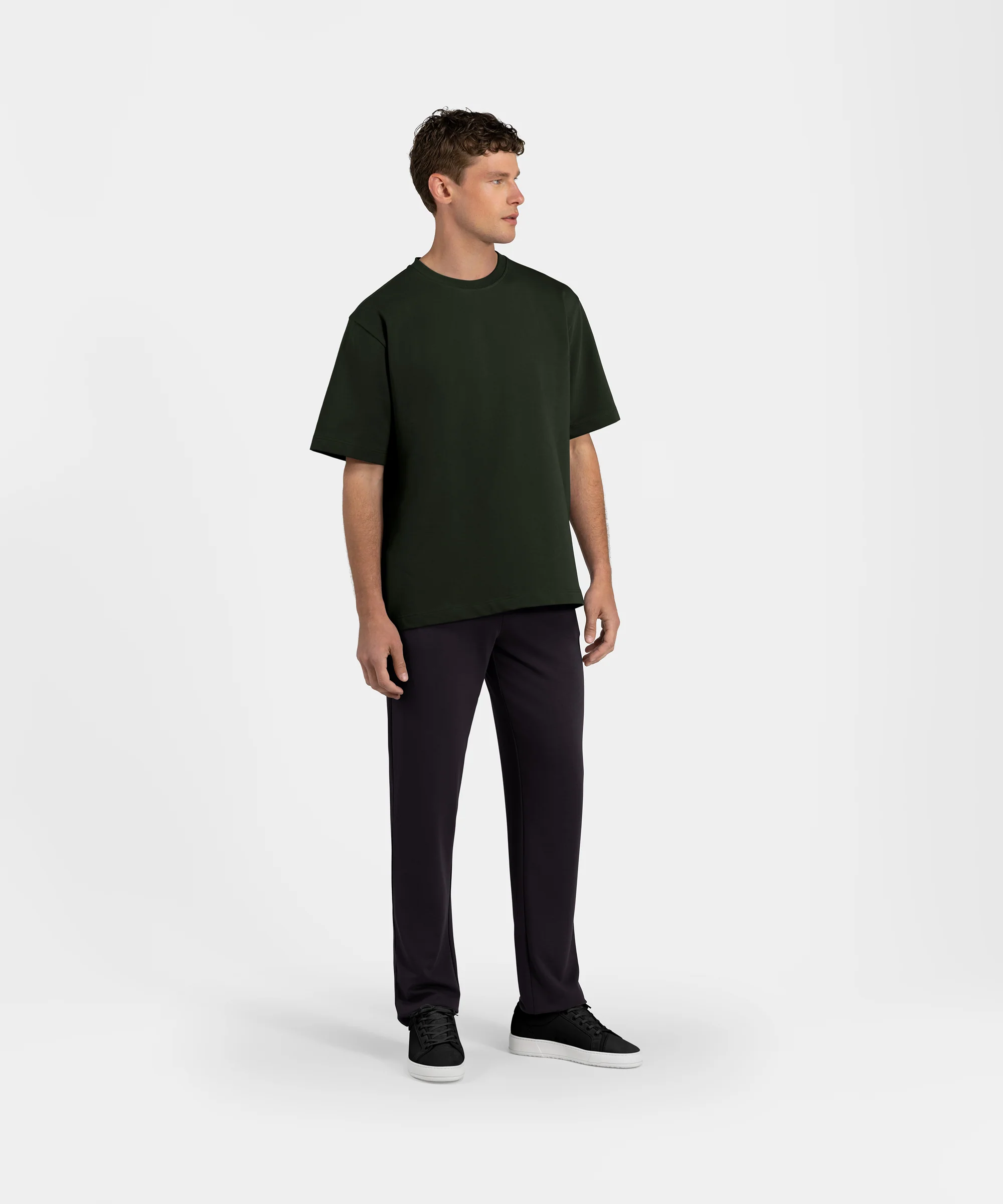 TS 01 Essence Oversized Heavyweight Forest Green 2.0 - Image 4