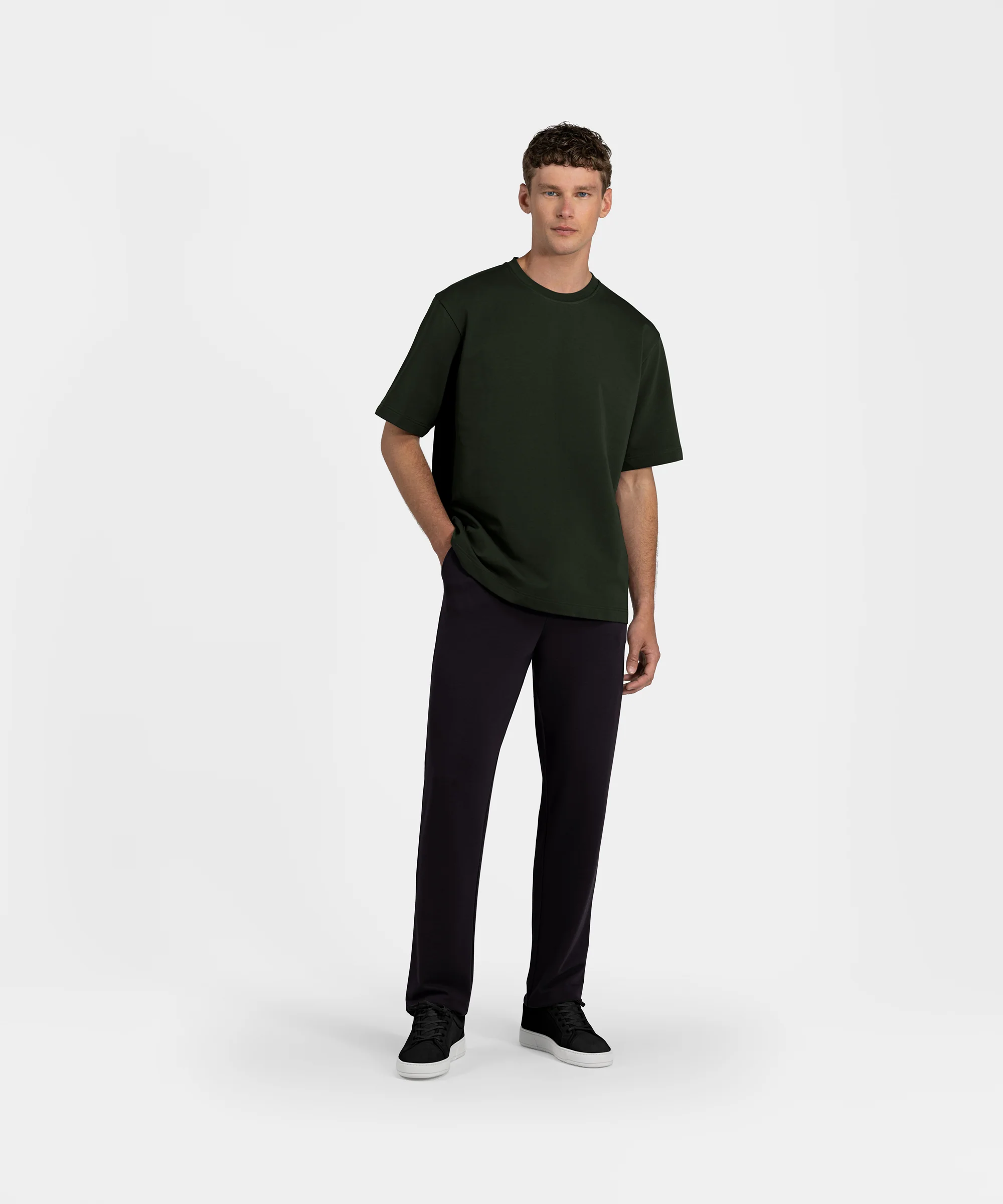 TS 01 Essence Oversized Heavyweight Forest Green 2.0 - Image 8