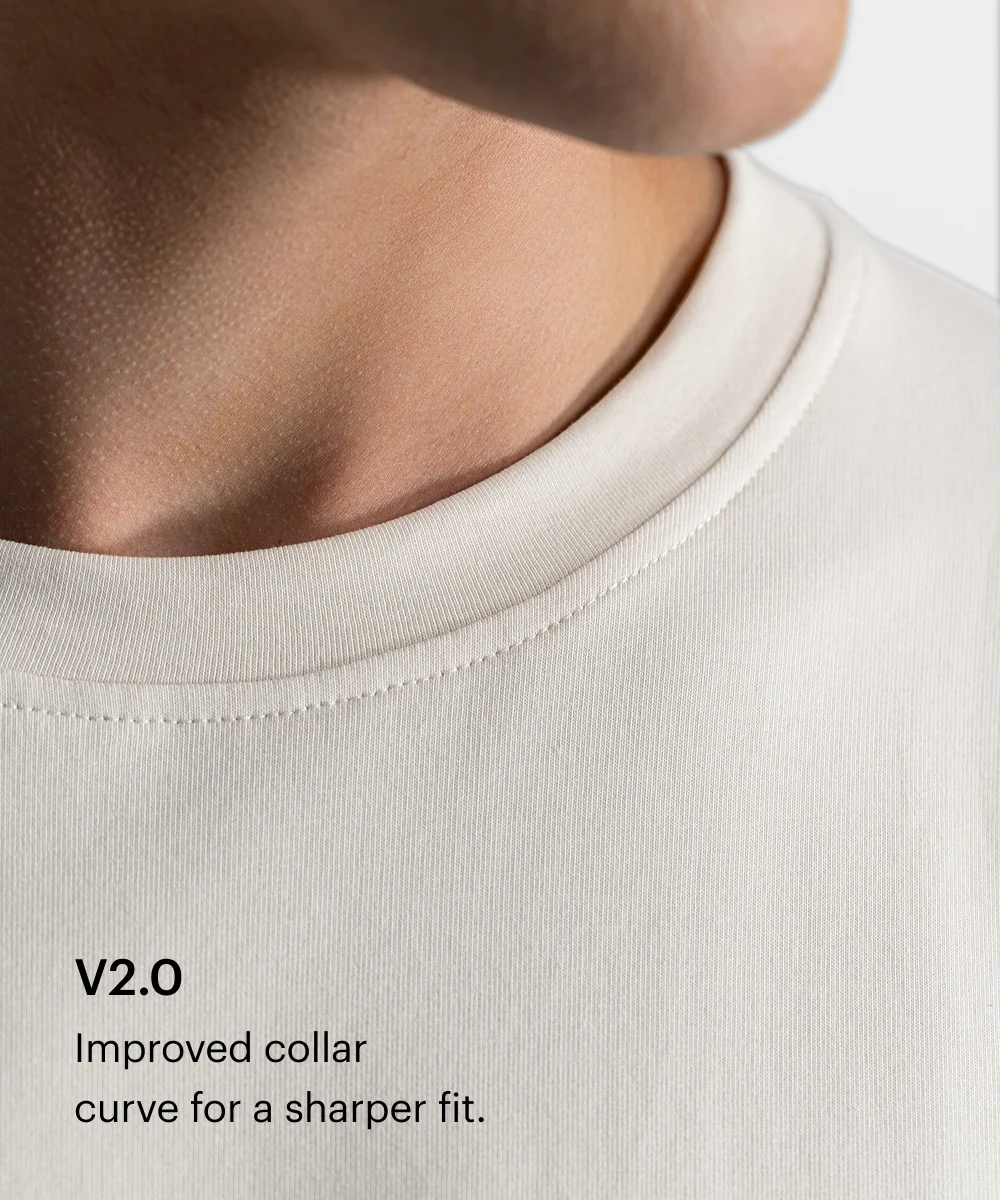TS 01 Essence Oversized Heavyweight Off-White 2.0 - Image 4