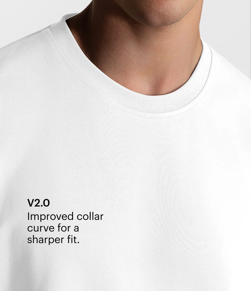 TS 01 Essence Oversized Heavyweight White 2.0 - Image 6