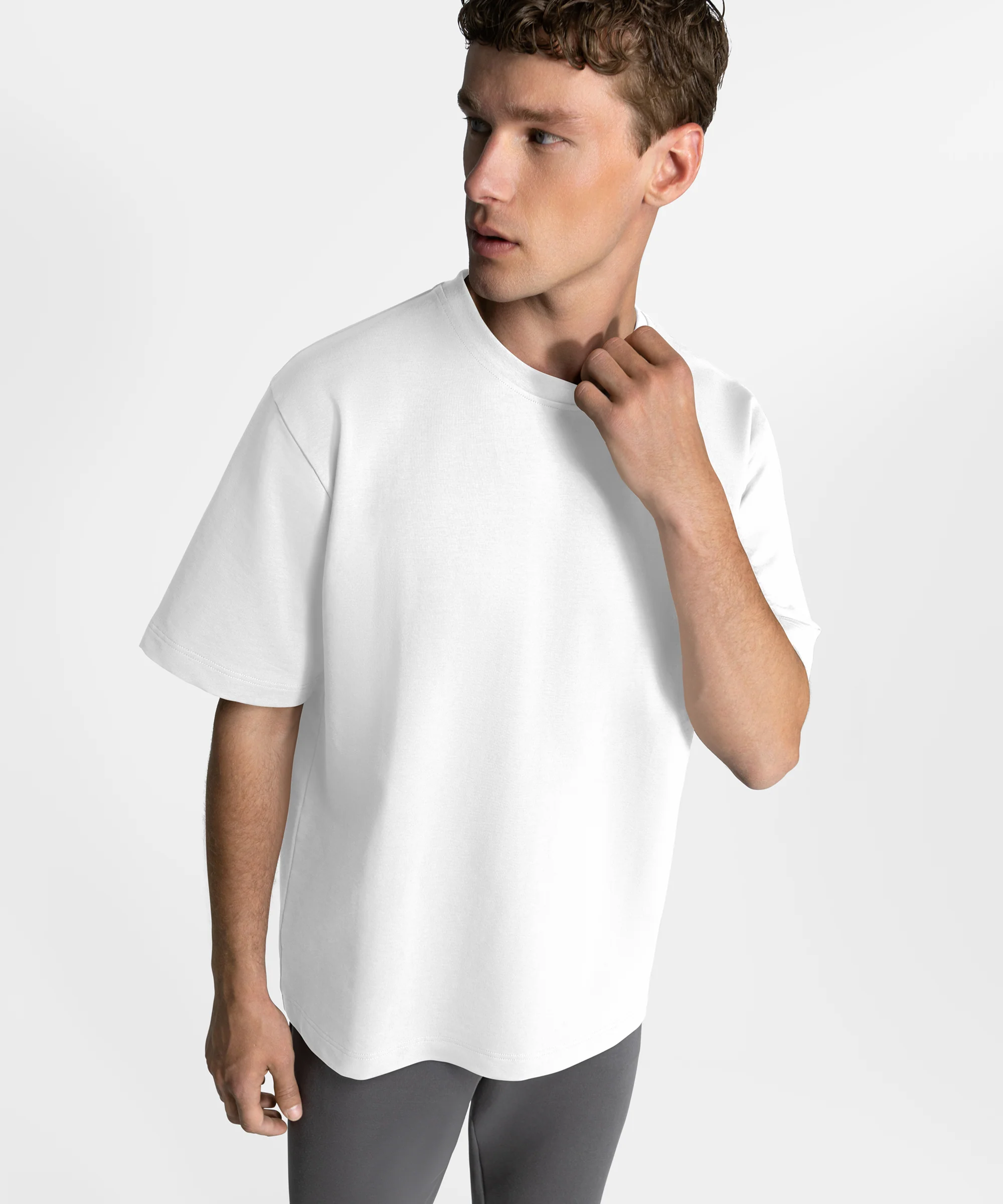 TS 01 Essence Oversized Heavyweight White 2.0 - Image 7