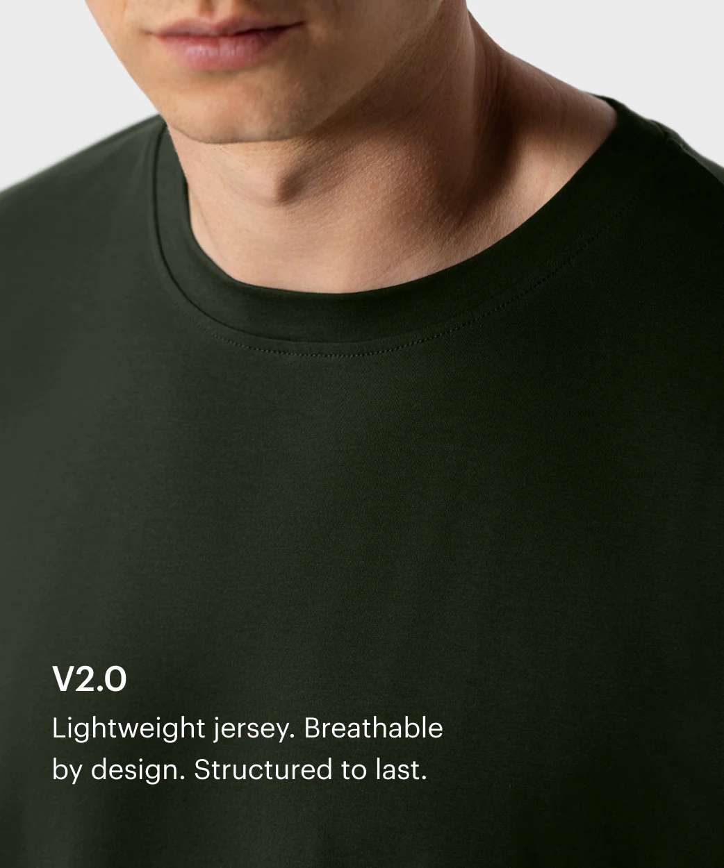 TS 01 Essence Oversized Lightweight Forest Green 2.0 - Image 4